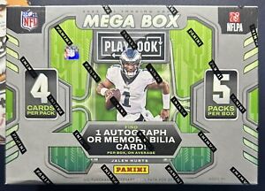 2022 Panini Playbook NFL Football MEGA Box 1 AUTO or Memorabilia Card - Target