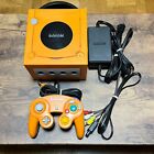 Nintendo GameCube Console Orange DOL-001 Region Japanese Tested working
