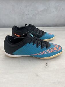 Nike Elastico Finale 3 IC Indoor Professional Football Soccer Shoes Cleats Blue