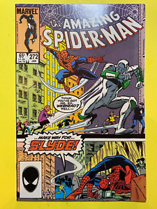 Amazing Spider-Man #272, KEY-1st App of Slyde, Buscema/Frenz, NM, Very Nice Copy