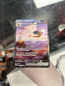 Pokemon TCG: Charizard EX 199/165 - SV: 151 - Special Illustration Rare NM