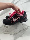 Nike Air Max Torch 4 Black Pink Running Shoes Sneakers Size 8