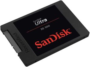 SanDisk Ultra 3D NAND 250GB Internal SSD - SATA III 6 Gb/s, 2.5