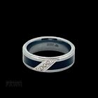 Men's Black Tungsten & Diamond Ring Size 12 13.4 grams (WCP018750)