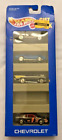 Hot Wheels 5 Car Gift Pack / Cheverolet /  Only 4 Cars / Brand New / Please Read