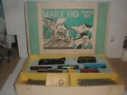 Vtg 1950's MARX Train Set 79742 HO Engine Track Box Car SET Lot PARTS REPAIR