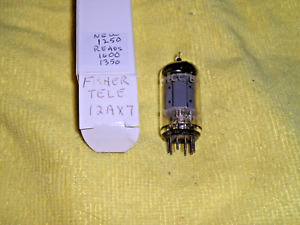 1 Tests New FISHER by Telefunken  12AX7 /ECC83 Tube - Smooth Plate