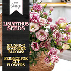 Lisianthus Seeds - 100 Seeds Garden Bloom Flower Seed Flowers Non Gmo Heirloom