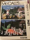 🌻McCALL'S #7421 - EASTER CRAFT-RABBITS-CARROT-CHICK-EGG & BASKET PATTERN  FF