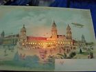 New ListingXLG 1904 St LOUIS WORLDS FAIR HOLD TO LIGHT Illustrated POSTCARD w MACHINERY Bld