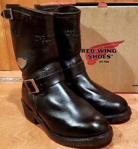 Red Wing 968 Engineer Boots Size 8D (Soft Toe) (USA)