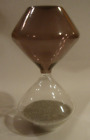 Diamond Shape Glass Sand 5 Minute Timer  4 1/2