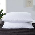 Peace Nest Feather Down Blend Bed Pillows 100% Cotton Shell King Queen Size