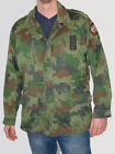 Authentic Serbian Yugoslavian army f2 field jacket coat military camouflage camo