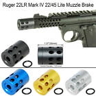 Ruger .22LR Mark IV 22/45 Muzzle Brake 1/2