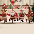 1/4 PCS Christmas Hanging Ornament Santa Claus Snowman Doll Xmas Tree Decor Gift