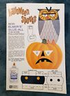 Halloween Vintage Magazine Original Illustration- 1 Pgs- Oct 1966. Elmer's Glue.