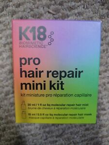 K18 Pro Hair Repair Mini Kit Molecular Repair Hair Mist + Repair Hair Mask NEW!!