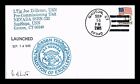 New ListingDR JIM STAMPS US NAVAL COVER USS NEVADA SSBN-733 LAUNCHED