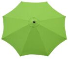 New ListingDECOR Replacement SAGE GREEN STRONG AND THICK Umbrella Canopy for 9ft 8 Ribs ...