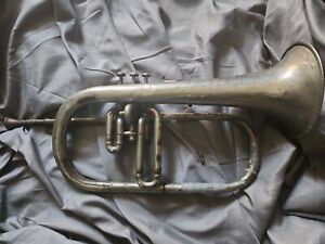 New ListingPre War BESSON FLUGELHORN FOR PARTS! OR REPAIR