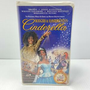 Walt Disney's Cinderella Brandy & Whitney Houston VHS Tape