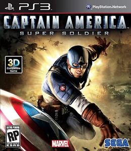 Captain America: Super Soldier (Sony PlayStation 3, 2011) PS3 COMPLETE
