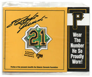 1994 ROBERTO CLEMENTE PITTSBURGH PIRATES MLB BASEBALL 21 PATCH MINT IN PACK