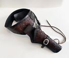 Classic Old West Styles Maker Gun Belt & Holster Old Mahogany Size 34