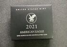 American Eagle 2021 One Ounce Silver Uncirculated Coin (W) 21EGN