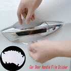 4x Invisible Car Door Handle Film Stickers Scratch Protector Cover Accessories