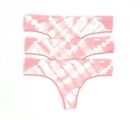 Victoria's Secret PINK Everyday Cotton Supersoft Thong Panties Lot Set of 3 Sm