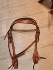 New Listinghorse bridle western leather headstall