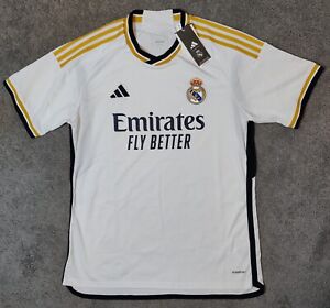Real Madrid FC 2023/2024 Home Kit Soccer Football Jersey Shirt Adidas Men's  L
