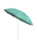 6 ft Green Octagon Beach Umbrella, Garden Umbrella with UV Protection