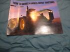 Vintage John Deere 70 Series Tractor Showroom Sales Brochure 8570 8770 8870 8970
