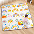Animals Theme Portable Baby Play Mat 50 x 50 Inch Washable Foldable Crawling New