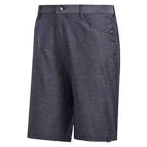 Adidas Golf Ultimate Heather 5 Pocket Shorts Mens Size 34 Hybrid Short Gray