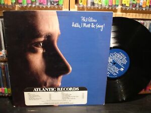Phil Collins ‎– Hello, I Must Be Going!    Vintage  GOLD STAMP PROMO LP