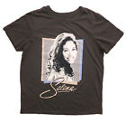 Selena Quintanilla Women’s Graphic Short Sleeve T Shirt Gray S