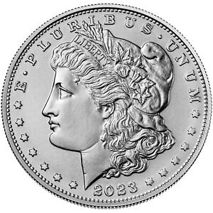 2023 Morgan Uncirculated Silver Dollar with Box and COA