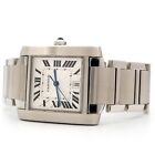 Cartier Tank Francaise Stainless Large Automatic Silver Dial W51002Q3 2302