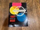 1955 College Basketball All Star East West Program Maurice Stokes Tom Golla