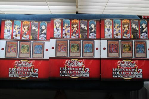 1996 YuGiOh Legendary Collection 2 The Duel Academy Years, 3 BINDERS W/GOD CARD!