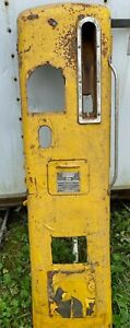 ORIGINAL BENNETT 756 SIDE PANEL WITH ACCESS DOOR AND NOZZLE BOOT GAS PUMP PARTS