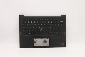 Lenovo Carbon X1 9th Keyboard Palmrest Top Cover US Black Backlit 5M11C53235
