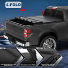 4 Fold 5.7 / 5.8FT Bed Hard Tonneau Cover For 2009-2022 Ram 1500 Truck On TOP