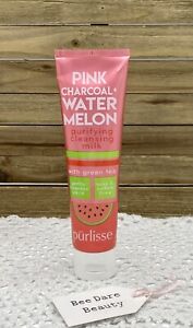 Purlisse Pink Clay Purifying Cleansing Milk w/ Charcoal + Watermelon & Green Tea