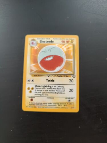 Pokémon TCG Electrode Jungle 2/64 Holo Unlimited Holo Rare