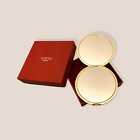 Compact Pocket Mirror with Gucci Monogram Embossed, Brand New with Box